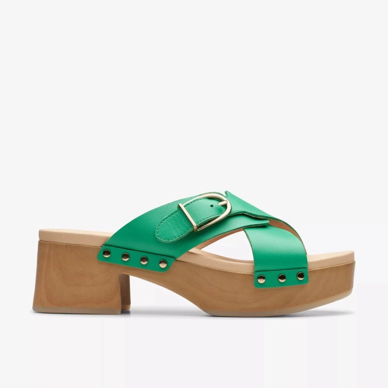 Sivanne Walk Green Leather