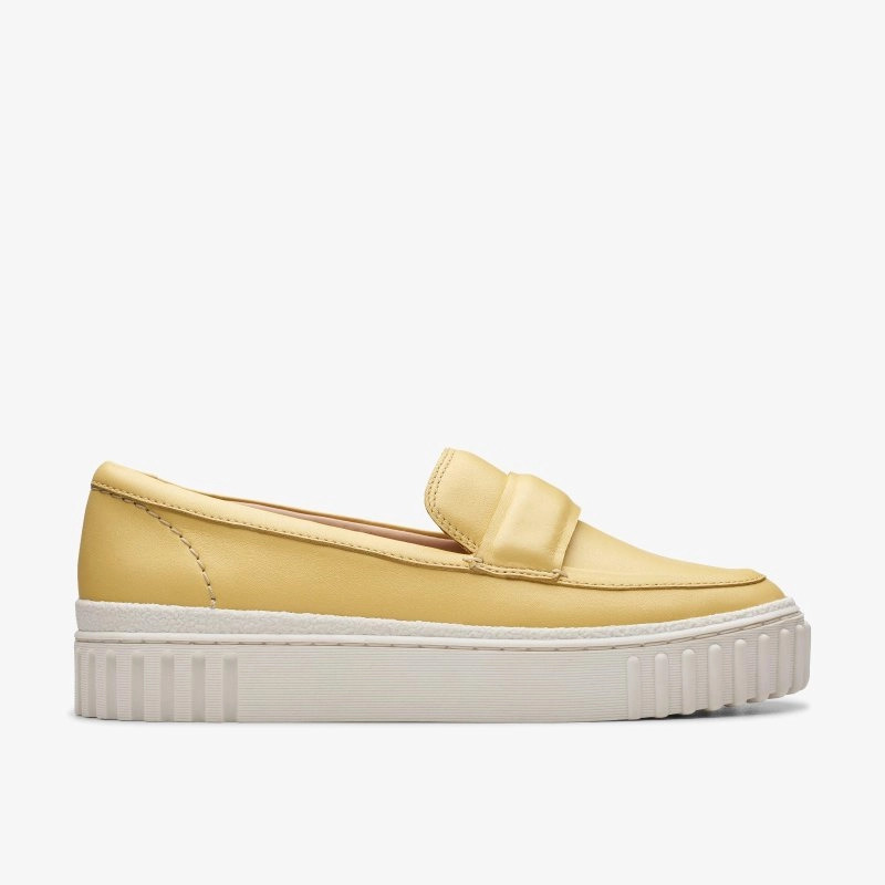 Mayhill Cove Yellow Leather