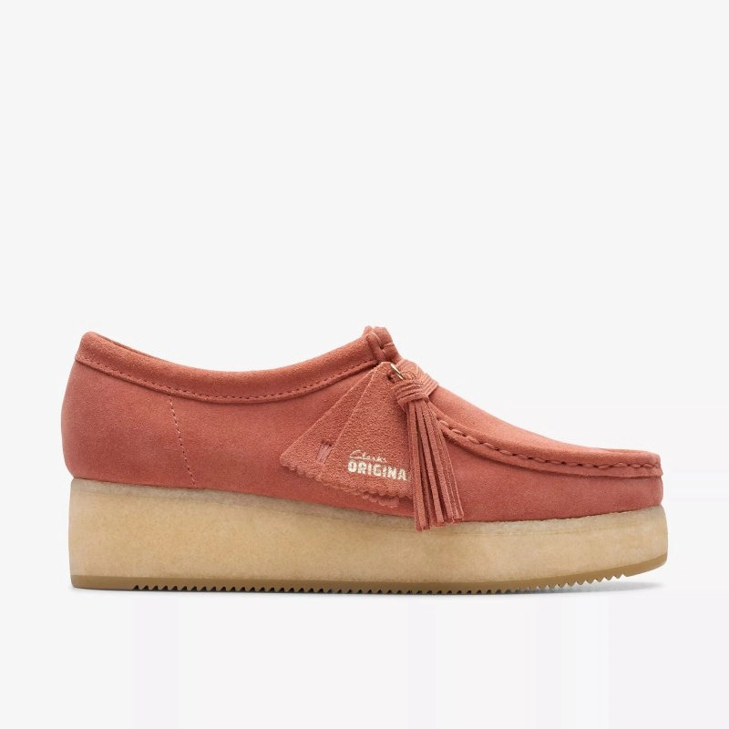Wallacraft Bee Terracotta Suede